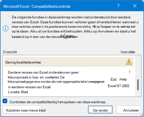 Fix gebruiken om compatibiliteitsproblemen op te lossen