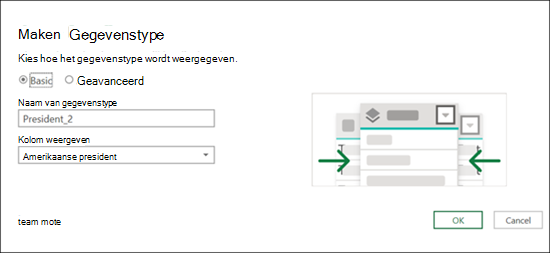 Gegevenstype maken