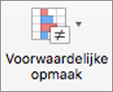 Knop Voorwaardelijke opmaak