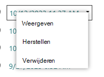 Excel-hersteloptie