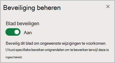 Bladbeveiliging beheren