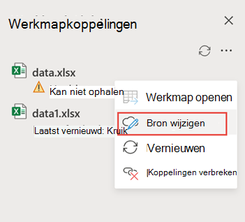 verbroken koppeling web repareren