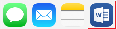 App-pictogrammen