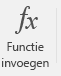 Knop Functie invoegen.