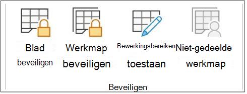 Blad beveiligen