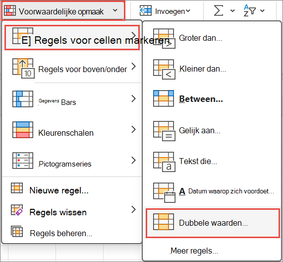 Snelle opmaak