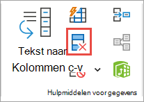 Dubbele waarden verwijderen