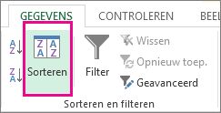 Knop Sorteren