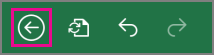 knop Terug