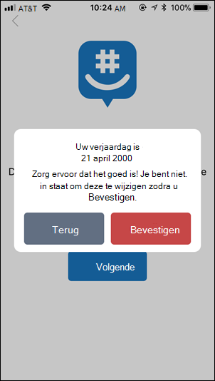 Functie GroupMe-verjaardag