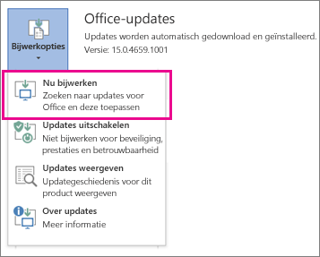 Nu bijwerken