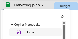 Copilot-notebooks in OneNote