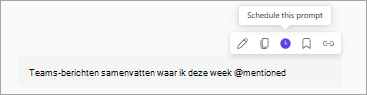 Toont een Copilot-prompt met de opties voor aanwijzen. Deze prompt plannen is gemarkeerd.