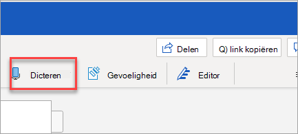 Hiermee wordt het venster van Word weergegeven