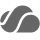 OneDrive-cloudpictogram met een lijn er doorheen.