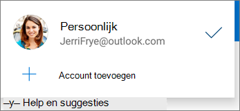 Account toevoegen in de OneDrive-app voor Android
