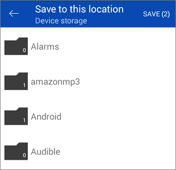 Bestanden vanaf OneDrive opslaan