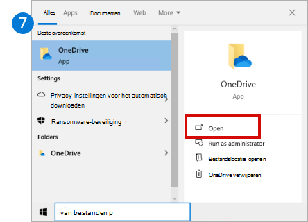 Schermopname van het handmatig opnieuw opstarten.