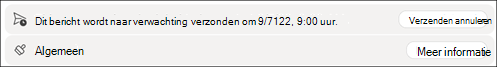 Verzenden annuleren