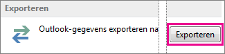 geavanceerde opties van outlook - exporteren