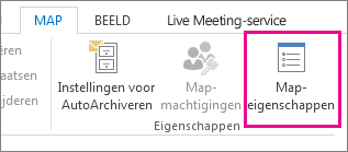 Eigenschappen van lintmap