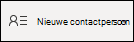 Een nieuwe contactpersoon maken