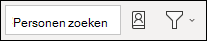 De menu-items Zoeken