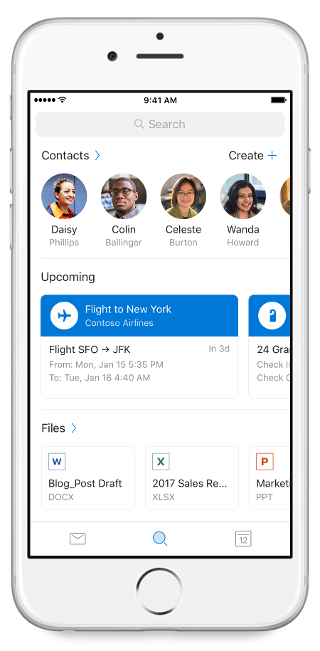 Zoeken in Outlook Mobile