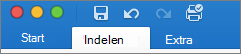 tabblad organiseren