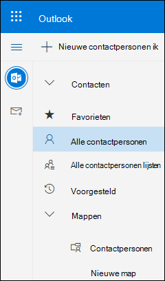 Mijn contactpersonen