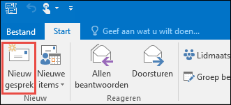Nieuw groepsgesprek