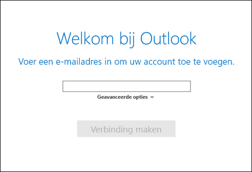 Selecteer Geavanceerde opties.