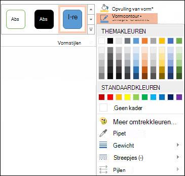 Opdracht Omtrek van vorm