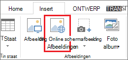 Selecteer Onlineafbeeldingen