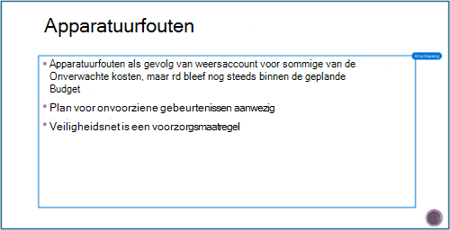 Scherm samenwerkingsproces in PowerPoint