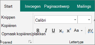 Tekst de opmaak superscript of subscript geven | Microsoft Support