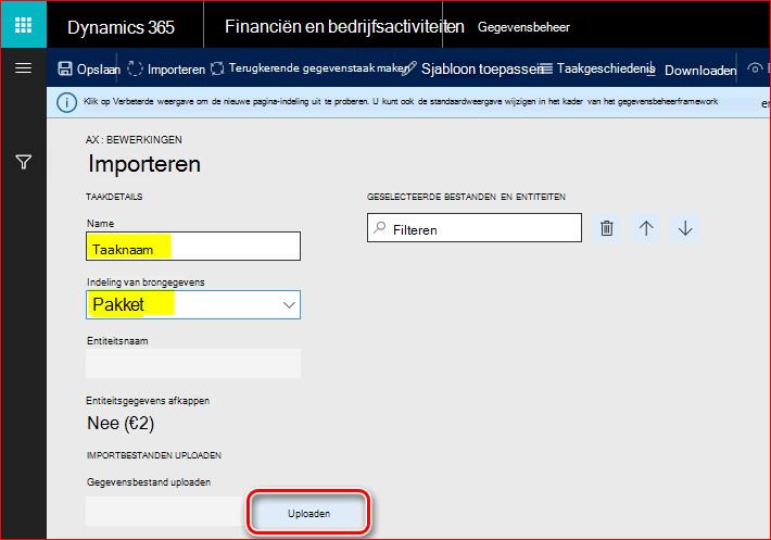 In deze afbeelding ziet u hoe u de functionaliteit voor elektronische berichten instelt.