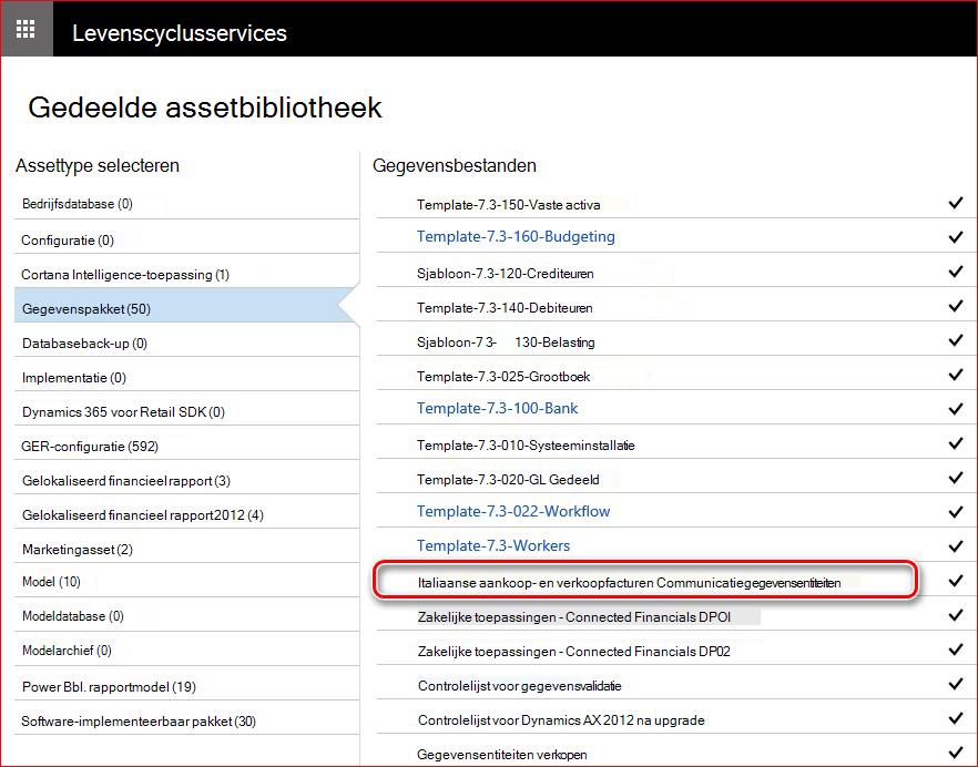 In deze afbeelding ziet u hoe u de functionaliteit voor elektronische berichten instelt.