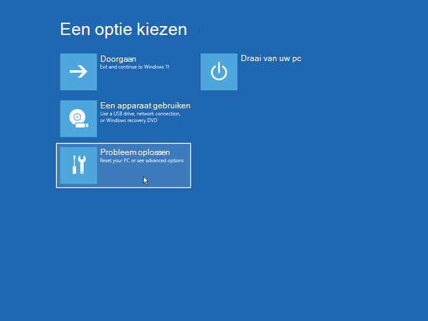 Een optie kiezen