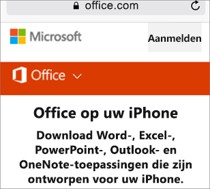 Ga naar office.com