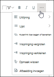 Andere elementen invoegen