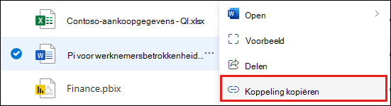 Schermafbeelding van de map Gedeeld met iedereen
