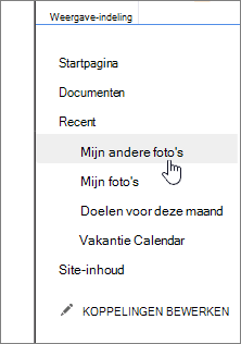 Recent gemaakte items