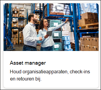 schermopname van Sjabloon van asset manager