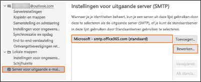 Moderne verificatie in Outlook Mozilla - stap 2 C
