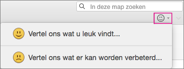 Klik op een optie om feedback te geven.