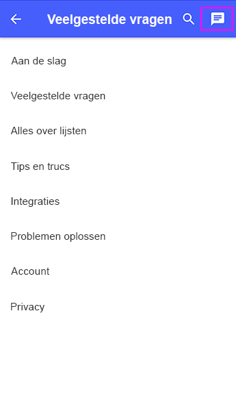 op met ondersteuning. Neem contact op met ondersteuning.