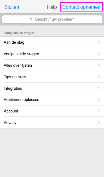 Neem contact
