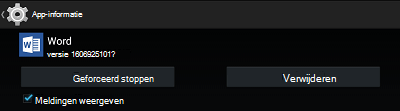 Geforceerd stoppen