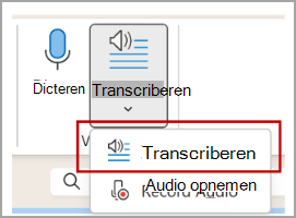 Start Transcriberen